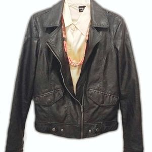 KUT From the Kloth Women's M Faux Leather Jacket